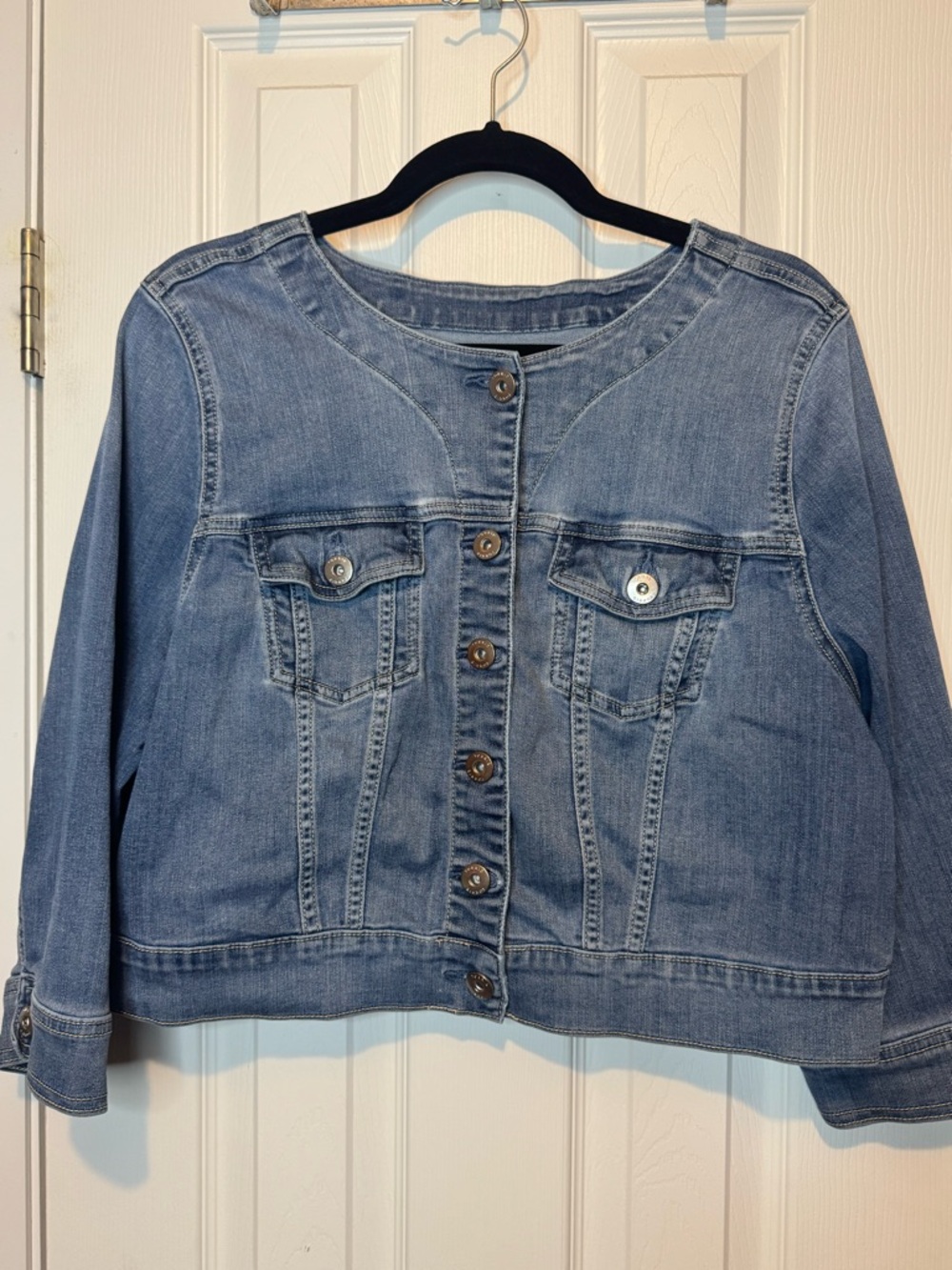 Torrid Crop Denim Jacket